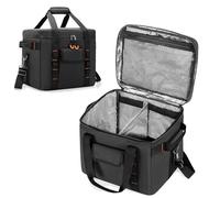 Trunab Funda de transporte resistente a la humedad compatible con Jackery Explorer 300/500/1000/1000 Pro/ECOFLOW River2/River2 Pro/River2 Max, bolsa para generador escolar con divisores ajustables,