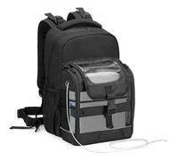 Trunab Porta Concentrador de Oxigeno Portatil Mochila, Bolsa para Máquina Concentradora de Oxígeno Compatible con SimplyGo Mini Inogen One, Cairo Freestyle Comfort, Oxygo (Versión Mejorada)
