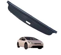 Trunk Estante para Toyota Prius 60 Series 2024-2025, Cubierta De Carga Retráctil Impermeable Seguridad Retráctil Cubierta Estante De Equipaje Trasero,Leather Material