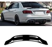 Trunk Tail Alerón Trasero para Mercedes Benz E-Class W212 E63 AMG E300 E350 E550 4Door 2010-2016,Alto Rendimiento FáCil de Instalar Tapa Protectora PortóN Trasero, Accesorios para CarroceríA