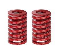 Trunk Tailgate Strut Support Spring Heavy Duty Aluminum Alloy Compression Spring for Rear Trunk Tailgate Lift Assist Red 25mm OD 2 Pack