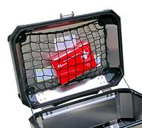 TrunkExpert - Red de araña de moto para Givi Trekker Outback 42l - Red de almacenamiento de maletero resistente - Red elástica para equipaje - Bolsa de almacenamiento para moto