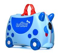 Trunki Maleta con Ruedas Doug, 46 x 20.5 x 31 cm, Equipaje para Niños, Azul con Rayas, para Viajes y Vacaciones