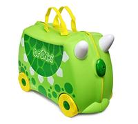 Trunki Maleta Infantil - Maleta Niño - Equipaje Infantil Cabina - Maleta Correpasillos Dudley El Dinosaurio (Verde)