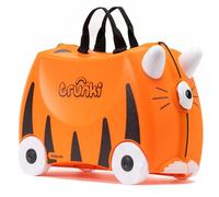 Trunki Maleta Infantil - Maleta Niño - Equipaje Infantil Cabina - Maleta Correpasillos Tipu Tigre (Naranja)