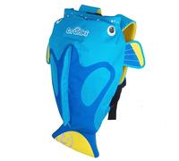 Trunki Mochila Impermeable para Niño y Niña | Mochila Infantil y Bolsa de Deporte PaddlePak | Mochila Saco Infantil para Natación y Playa - Modelo Pez Cirujano (Azul)
