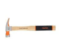Truper MOR-10, Martillo pulido, uña recta, 10 oz