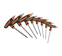 Truper TORX-8TLX, Juego de 8 llaves torx extralargas con mango T resistentes al desgaste