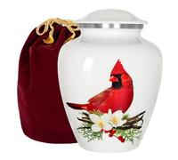 Trupoint Memorials Urnas de cremación para Adultos, urna de cremación Hecha a Mano, urnas de entierro Grandes para Cenizas Adultos y machos, urnas para Cenizas humanas Adultas, urnas Decorativas