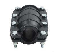 Trurovem Abrazadera de reparación de fugas de tubería para tubos de metal de plástico de cobre de 25 mm, 32 mm, 63 mm, sellador de tuberías de agua de polietileno, a prueba de golpes, resistente al