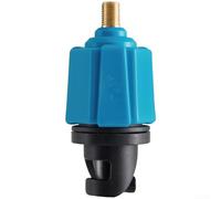 Trurovem Adaptador de válvula inflable para embarcaciones Aqua Marina para y tabla de remo, conector de aire de entrada de 7,6 mm, construcción de plástico y aleación PA66, azul, diseño compacto para