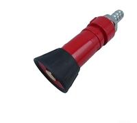 Trurovem Boquilla de riego de jardín de plástico de 19 mm, 25 mm, 32 mm, conector de manguera para sistema de riego de césped, rojo y negro, herramienta de cabezal de pulverización para exteriores (19