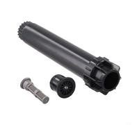 Trurovem Cabezal de aspersor emergente ajustable de 0 a 360°, boquilla de pulverización de jardín con inserto de acero inoxidable para riego uniforme, compatible con tubo de rosca macho de 1/2 pulgada