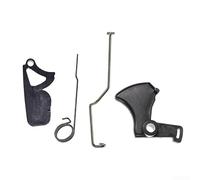 Trurovem Conjunto de gatillo del acelerador con palanca de resorte para motosierra de gas MS180 018 MS170 017, piezas de repuesto para motosierra de gas 1130 182 1000 1130 182 0800 kit