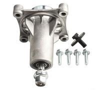 Trurovem Conjunto de husillo de cortacésped para cubierta de 46, 48, 54 pulgadas, preengrasado con polea, se adapta a 187292 532187292 para Craftsman YTH22V46 YTH24V48 GT6000 LT1000 T3000