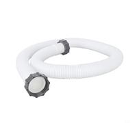 Trurovem Manguera de repuesto para bomba de piscina Intex 29060E, conector de 59 pulgadas y 1.5 pulgadas de diámetro para sistemas de agua salada de filtro de 1500 GPH, juego de tuercas atornilladas