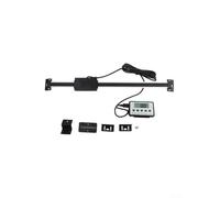 Trurovem Pantalla de lectura digital para sensor remoto de escala lineal DRO, 0-300 mm 0.01 mm externo con LCD, velocidad de 120 ips, compatible con tornos y molinos, negro