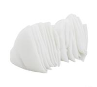 Trurovem Paquete de 20 filtros de placa G4 DN125 para Zehnder, para válvulas de escape redondas Maico y Pluggit, juego de filtros de cono de 180 mm de longitud para montaje de ajuste, color blanco