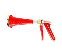 Trurovem Pistola rociadora de jardín de alta presión para árboles frutales, varita de riego agrícola con boquilla de cobre, spray de chorro de larga distancia para el cuidado de las plantas, rojo, 28