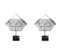 Trurovem Rueda de guía de rodillo cortador de plasma para, para LG-40, CUT-40 Soporte espaciador de antorcha con destornillador, junta de metal para accesorios de corte y soldadura precisos (B)