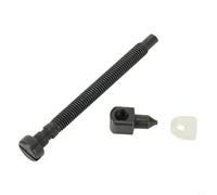 Trurovem Tornillo ajustador de tensor de cadena para motosierra 55 50 51 42 246 340 242XP, tuerca de ajuste de cadena de sierra de metal y perno tensor, reemplaza piezas OEM 501 54 63 01