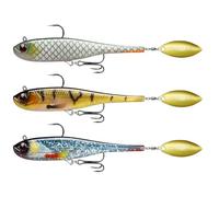 TRUSCEND Hilanderos de Pesca, increíble hilandero de Pesca con Hoja de Cobre uniformemente nanochapada, elaborados señuelos de Pesca de Metal con hilandero de Cola