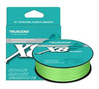 TRUSCEND Línea De Pesca Trenzada X8, Duradera Y Valiosa Línea Trenzada De Polietileno para Profesionales, MáS Delgada Rendimiento Más Suave para Lanzar Bien, Equipo De Pesca De Agua Dulce