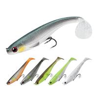 TRUSCEND Power Soft - Señuelos de pesca pre-equipados BKK, fórmula japonesa, hundimiento lento, natación, jerking, nadadores de agua dulce o salada, para lucio, lubina, trucha, pesca, regalos para