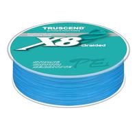 TRUSCEND X8 Pro Grade Torneo Trenzado línea de Pesca, Ultra Delgada y más Potente, Sensible, Fundido preciso, más Suave y Suave, Resistente a la abrasión, sin Estiramiento, sin Memoria Cero