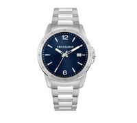 Trussardi Reloj Hombre, Tiempo y Fecha, Analógico, 42 mm, Colección T-Hawk, Regalo Hombre