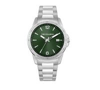 Trussardi Reloj Hombre, Tiempo y Fecha, Analógico, 42 mm, Colección T-Hawk, Regalo Hombre