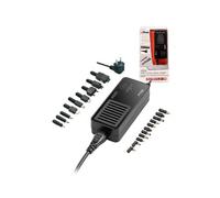 Trust 100W Compact Multi Function Notebook Power Adapter PW-2100 - Fuente de alimentación (100 W, Negro, 12/14/15/16/17/18/18.5/19/19.5/20/21/22 V, 152 x 75 x 295 mm)