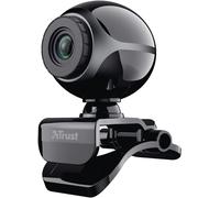 Trust 17003 Exis Webcam 300K con micrófono, negro/plata NUEVO y EMBALAJE ORIG...