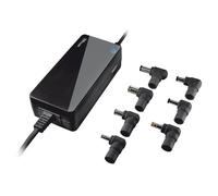 Trust 19139 - Fuente de alimentación Universal (90 W, 90 W, 54 mm, 117 mm), Color Negro
