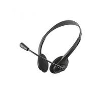 Trust 21665 auricular y casco Auriculares Alámbrico Dentro de oído Llamadas/Música Negro