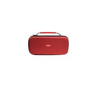 GXTrust 1251RB Funda para Nintendo Switch 2, Funda Protectora Dura, Carcasa Estuche Rigido de Transporte para Consola y Accesorios, Bolsillo para 4 Joy-Cons y 12 Cartuchos de Juego, Rojo / Azul