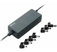 Trust 70W Power Adapter adaptador e inversor de corriente Negro - Fuente de alimentación (50/60 Hz, 70 W, 9.5 V, Negro, 581 g, 788 g)