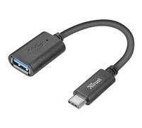 Trust 20967 cable USB 0,09 m USB C USB A Negro
