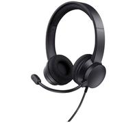 Trust HS-260 Negros Auriculares USB con micrófono