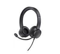 Auriculares Ayda con Cables USB (Negro) - TRUST
