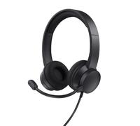 Trust Ayda Negros Auriculares USB con micrófono