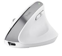 Trust bayo+ ratón vertical inalámbrico bluetooth + rf 2.4ghz, ridurr