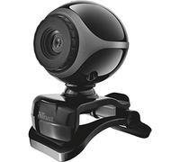 Trust Best Price Square Webcam, EXIS, 17003, Negro y Plata