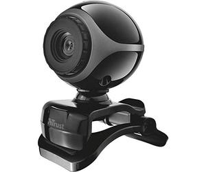 Trust Best Price Square Webcam, EXIS, 17003, Negro y Plata