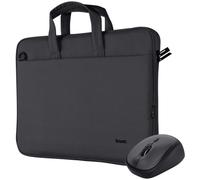 Trust Bologna Pack Ratón Wireless + Maletín hasta 16" Negro