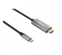 Trust Cable Calyx USB-C a HDMI Color Negro