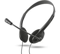 Trust 21665 auricular y casco Auriculares Alámbrico Dentro de oído Llamadas/Música Negro