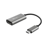 Trust Adaptador Dalyx USB-C a HDMI, HDR, HDMI 2.0, 4K 60 Hz para portátil, Macbook, PC, Chromebook