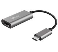 Trust Adaptador Dalyx USB-C a HDMI, HDR, HDMI 2.0, 4K 60 Hz para portátil, Macbook, PC, Chromebook