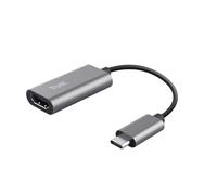 Trust Adaptador Dalyx USB-C a HDMI, HDR, HDMI 2.0, 4K 60 Hz para portátil, Macbook, PC, Chromebook